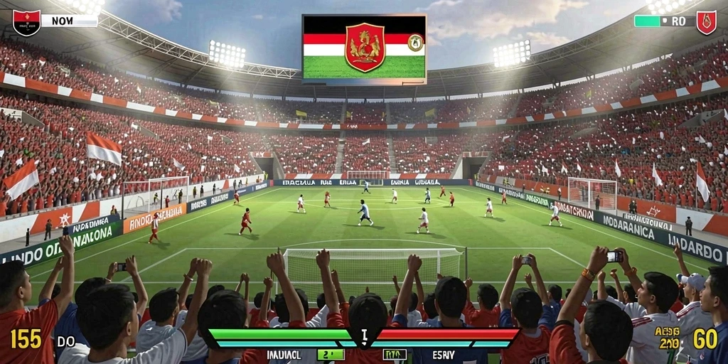 Screenshot aplikasi menampilkan antarmuka permainan yang menarik.