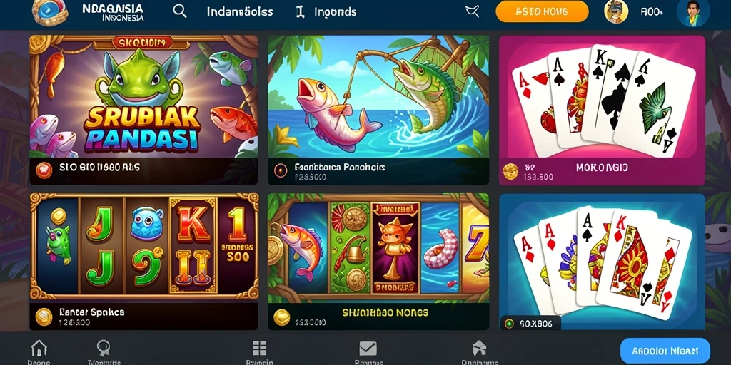 Tampilan antarmuka yang modern dan intuitif.