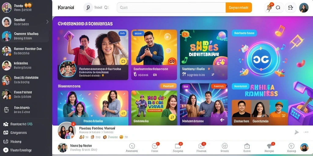Tampilan antarmuka aplikasi yang menarik dan intuitif.