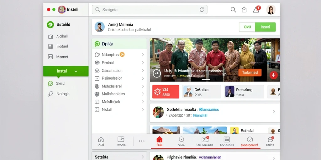 Tampilan antarmuka yang menarik dan mudah digunakan.