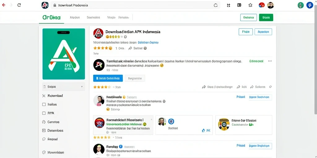 Tampilan menu utama yang intuitif dan menarik.