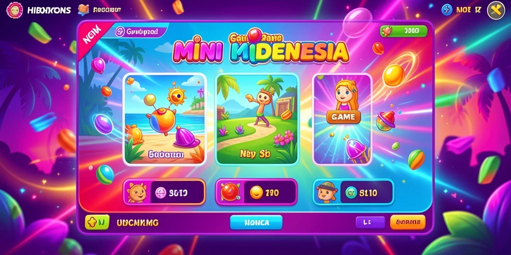 Screenshot menunjukkan grafis menakjubkan dari level pertama.