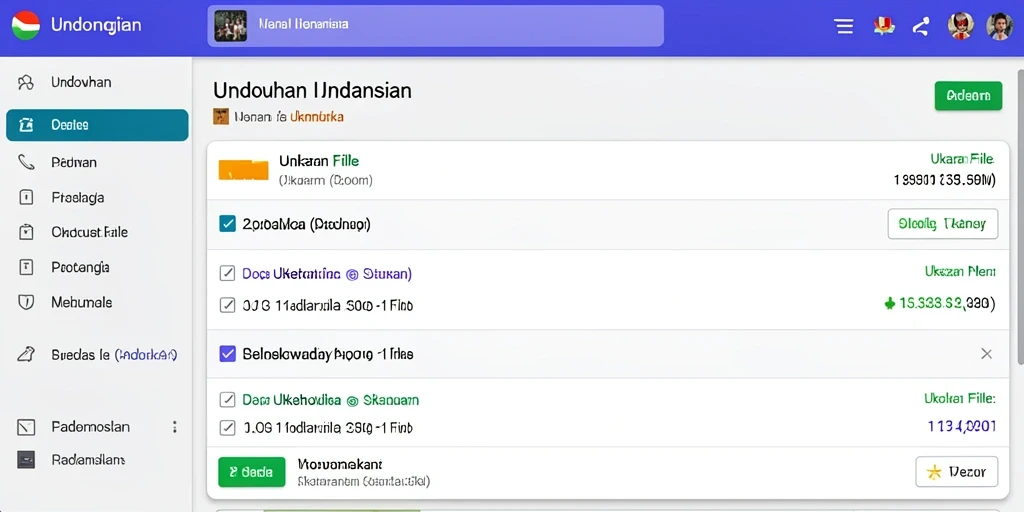 Tampilan antarmuka SUNGAITOTO yang menarik dan mudah dipahami.